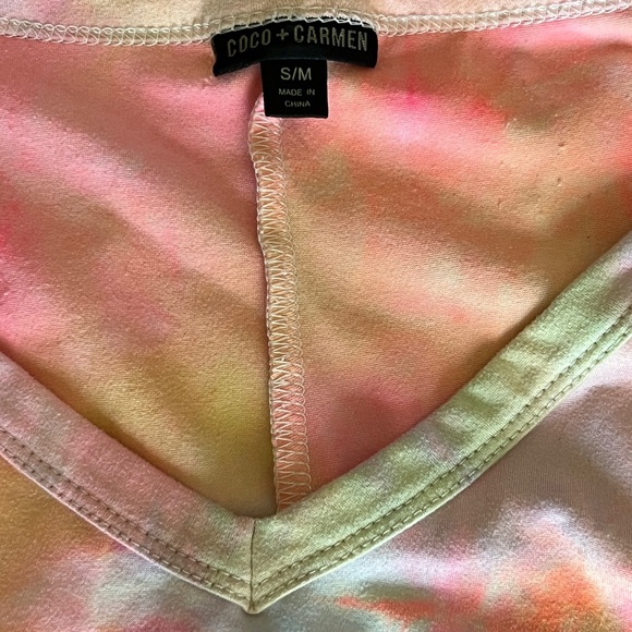 Coco + Carmen size S/M super soft tye dye sleep gown/oversized shirt - Picture 2 of 2